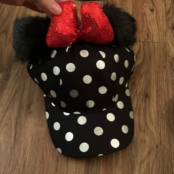 Disney minnie mouse hat with bow - Picture 2 of 8